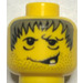 LEGO Yellow Hunchback Head (Safety Stud) (3626)