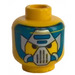 LEGO Yellow Hydronaut 2 Head (Safety Stud) (3626)