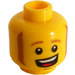 LEGO Gul Is Mike Minifigur Hoved (Forsænket solid knops) (3626 / 16106)