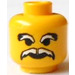 LEGO Yellow Ice Planet Chief Head (Safety Stud) (3626)