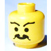 LEGO Yellow Imperial Armada Soldier with Head (Safety Stud) (3626)