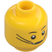 LEGO Yellow Jayden Minifigure Head (Recessed Solid Stud) (3274 / 102973)