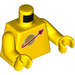 LEGO Yellow Kenny Minifig Torso (76382)