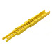 LEGO Yellow Ladder Three Piece, Complete Assembly