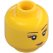 LEGO Amarillo Lady Yu Minifigura Cabeza (Espiga de seguridad) (3274 / 105637)