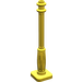 LEGO Yellow Lamp Post 2 x 2 x 7 with 6 Base Grooves (2039)