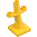 LEGO Amarillo Lantern Mast 2 x 2 x 3 (4289)