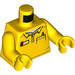 LEGO Yellow Lego Store Staff Minifig Torso (973 / 76382)