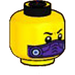 LEGO Yellow Lil&#039; Nelson Head (Recessed Solid Stud) (1914 / 3626)