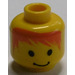 LEGO Yellow LoM - BB Head (Safety Stud) (3626)