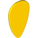 LEGO Yellow Long Minifigure Shield (2586)
