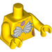 LEGO Yellow Marsha Queen of the Mermaids Minifig Torso (973 / 88585)