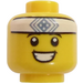 LEGO Yellow Martial Arts Boy (Recessed Solid Stud) (3626)