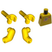 LEGO Jaune Minifig Classic Espacer Torse (973)