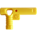 LEGO Yellow Minifig Hose Nozzle with Side String Hole without Grooves (60849)