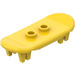 LEGO Jaune Minifig planche à roulette avec Quatre Roue Clips (42511 / 88422)