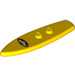 LEGO Yellow Minifigure Boogie Board with Batgirl Logo (17947 / 36286)