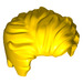 LEGO Yellow Minifigure Brushed Back Wavy Hair (23186)