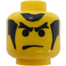 LEGO Gelb Minifigur Kopf mit Deko (Sicherheitsnoppe) (3626)