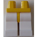 LEGO Geel Minifiguur Heupen met Wit Poten (73200 / 88584)