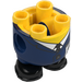 LEGO Giallo Minion Corpo con Feet con Dark Blu Abito con Tie (67644)