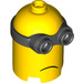 LEGO Gelb Minions Kopf mit Frown (68379)