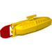 LEGO Gelb Motor mit Boat Propeller und Rudder (48064 / 48085)
