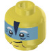 LEGO Yellow Mrs. Castillo Minifigure Head (Recessed Solid Stud) (3274)