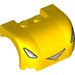 LEGO Gelb Kotflügel Bonnet 3 x 4 x 1.7 Gebogen mit Gesicht (32854 / 93587)