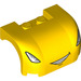 LEGO Yellow Mudguard Bonnet 3 x 4 x 1.7 Curved with Face (32854 / 93587)