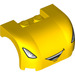 LEGO Gelb Kotflügel Bonnet 3 x 4 x 1.7 Gebogen mit Gesicht (33695 / 93587)