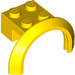LEGO Yellow Mudguard Brick 2 x 2 with Wheel Arch  (50745)