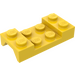 LEGO Gelb Kotflügel Platte 2 x 4 mit Bogen ohne Loch (3788)