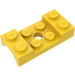 LEGO Geel Spatbord Plaat 2 x 4 met Arches met gat (60212)