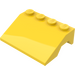 LEGO Geel Spatbord Helling 3 x 4 (2513)