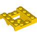 LEGO Geel Spatbord Voertuig Basis 4 x 4 x 1.3 (24151)