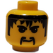 LEGO Yellow Ngan Pa Head (Safety Stud) (3626)