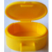 LEGO Yellow Oval Case with Handle (6203)