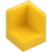 LEGO Yellow Panel 1 x 1 Corner with Rounded Corners (6231)