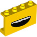 LEGO Geel Paneel 1 x 4 x 2 met Open mouth (14718 / 68376)