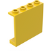 LEGO Gelb Panel 1 x 4 x 3 ohne seitliche Stützen, hohle Bolzen (4215 / 30007)