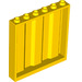 LEGO Yellow Panel 1 x 6 x 5 with Corrugation (23405)
