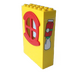 LEGO Yellow Panel 2 x 6 x 7 Fabuland Wall Assembly with  Juice Carton and Milk Bottle Sticker
