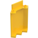 LEGO Yellow Panel 3 x 3 x 6 Corner Wall without Bottom Indentations (87421)