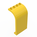 LEGO Yellow Panel 3 x 4 x 6 with Curved Top (2571 / 35251)