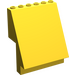 LEGO Yellow Panel 6 x 4 x 6 Sloped (30156)
