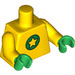 LEGO Amarillo Patrick Super Hero Torso (76382 / 88585)