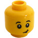 LEGO Yellow Penguin Suit Guy Minifigure Head (Recessed Solid Stud) (3626 / 27399)