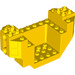 LEGO Geel Vliegtuig Onderzijde 4 x 12 x 4 met Gat (44665)