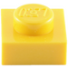LEGO Jaune assiette 1 x 1 (3024)